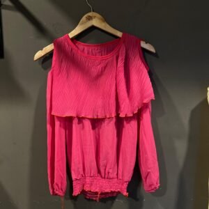 KOREAN SLEEVE LESS TOP size - F