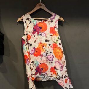 KOREAN SLEEVE LESS TOP size - F