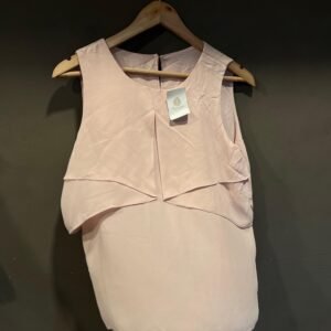 KOREAN SLEEVE LESS TOP size - F