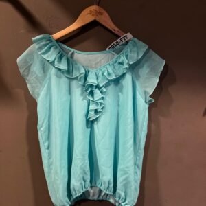 KOREAN SLEEVE LESS TOP size - F