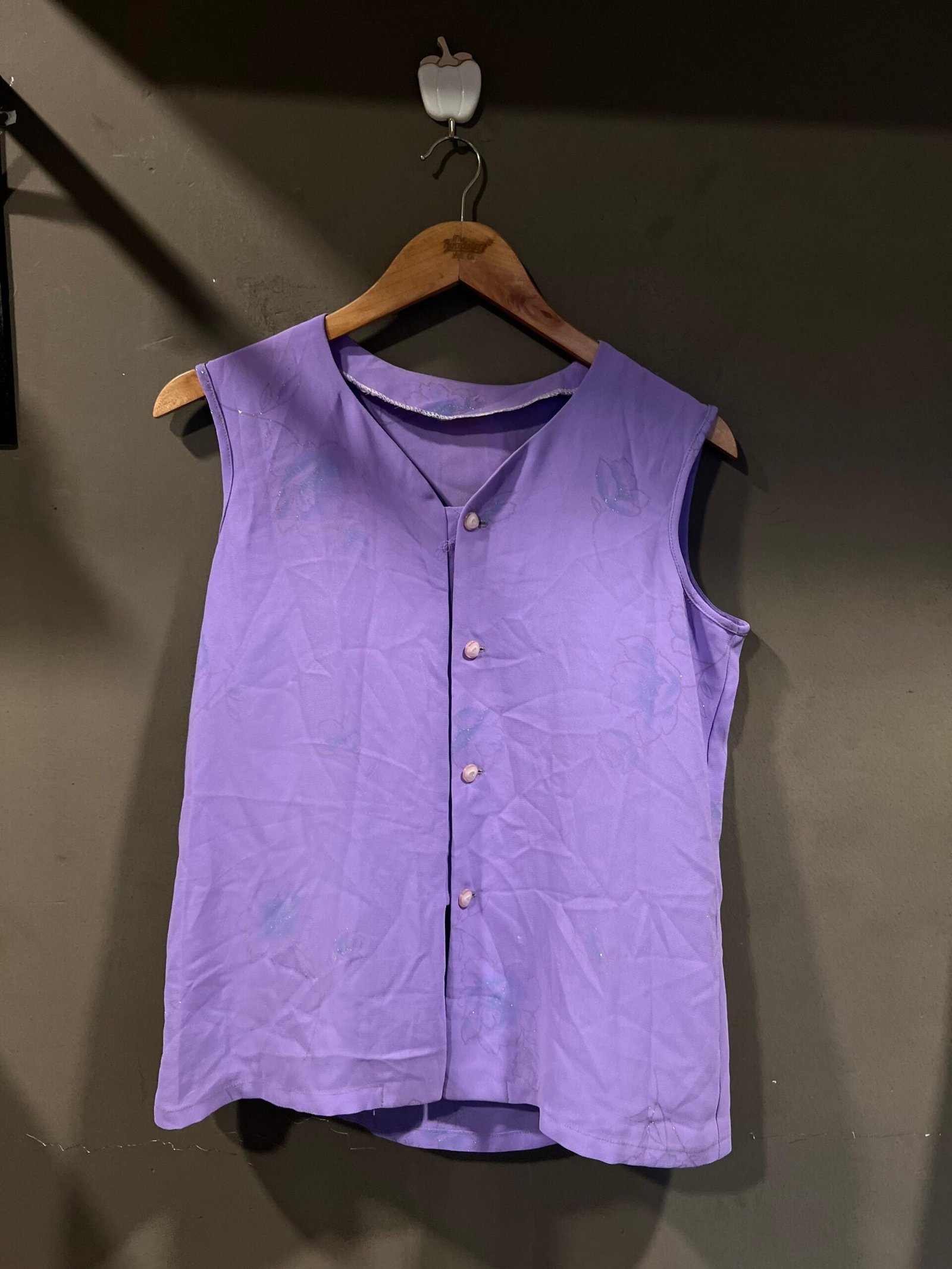 KOREAN SLEEVE LESS TOP size - F