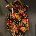 KOREAN SLEEVE LESS TOP size - F