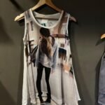 KOREAN SLEEVE LESS TOP size - F