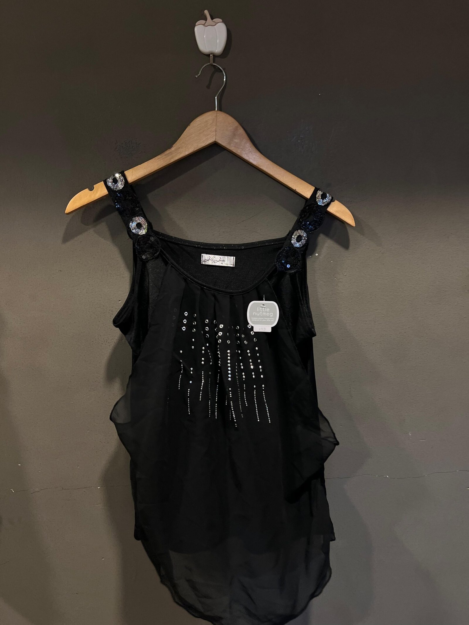 KOREAN SLEEVE LESS TOP size - F