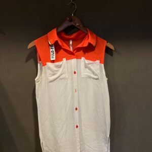 KOREAN SLEEVE LESS TOP size - F