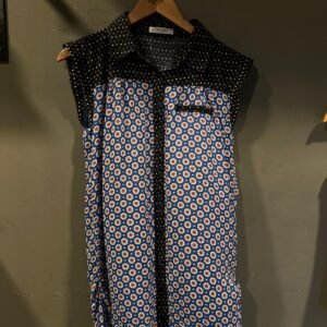 KOREAN SLEEVE LESS TOP size - F