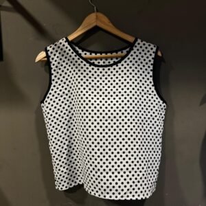 KOREAN SLEEVE LESS TOP size - F