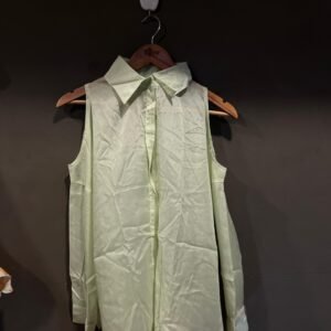 KOREAN SLEEVE LESS TOP size - F