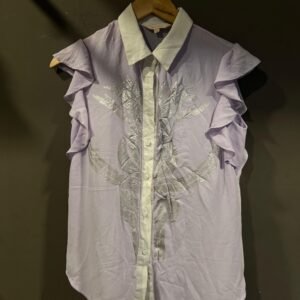 KOREAN SLEEVE LESS TOP size - F