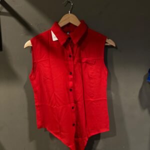 KOREAN SLEEVE LESS TOP size - F