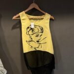 KOREAN SLEEVE LESS TOP size - F