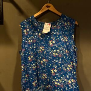 KOREAN SLEEVE LESS TOP size - F