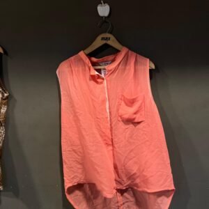 KOREAN SLEEVE LESS TOP size - F