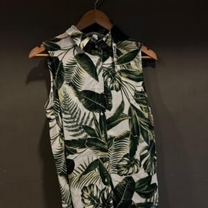 KOREAN SLEEVE LESS TOP size - F