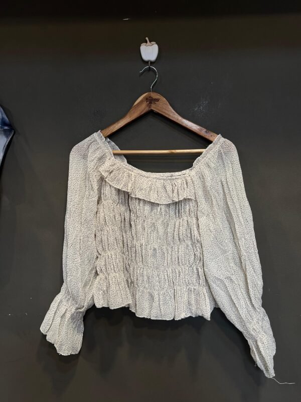 KOREAN WESRERN TOP size - S - M